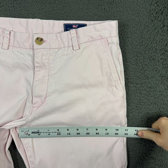Vineyard Vines Pants Mens 32x30 Pink Breaker Pant Chinos Preppy Casual - Picture 11 of 14